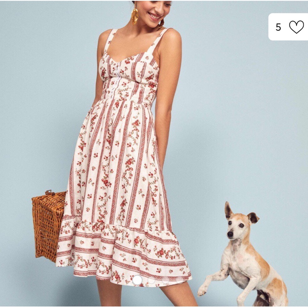 Reformation Dolci Dress worn 1x
